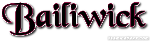 Stylized word Bailiwick