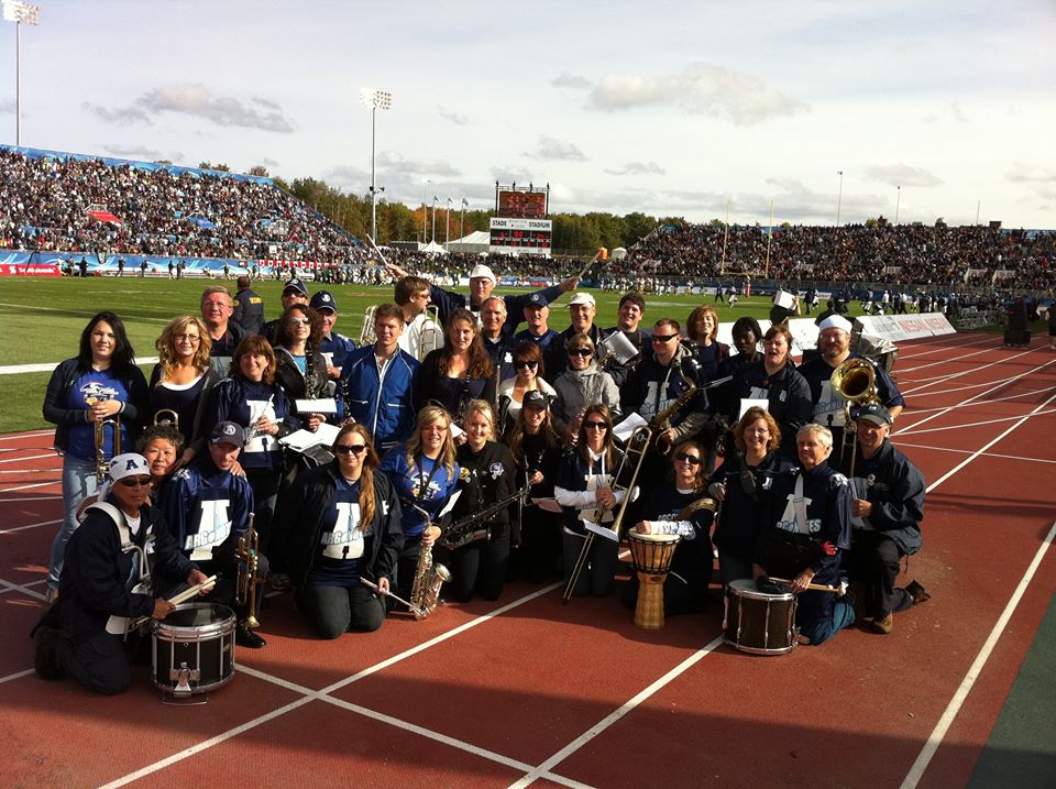 Band on track in Moncton